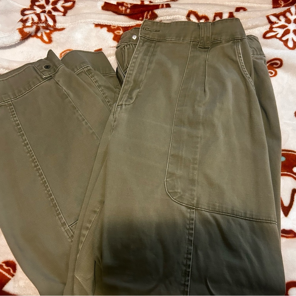Knox Rose Women's Olive Wide Leg Pants